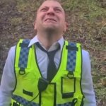 British screaming cop GIF Template