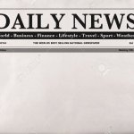 newspaper | image tagged in newspaper | made w/ Imgflip meme maker
