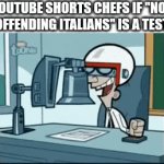 Mr Crocker | YOUTUBE SHORTS CHEFS IF "NOT OFFENDING ITALIANS" IS A TEST | image tagged in gifs,youtube shorts | made w/ Imgflip video-to-gif maker