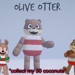 olive otter