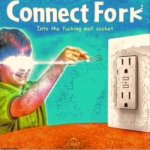 Connect Fork! meme