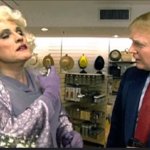 Rudy Giuliani in Drag with Trump