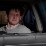 Jared waking up in car GIF Template