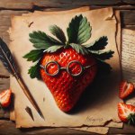harry potter as a strawberry