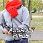 Assault rifle template