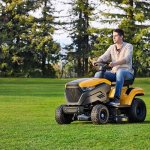 Electric lawn mower template