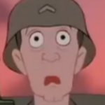 Iron Giant Thousand Yard Stare meme