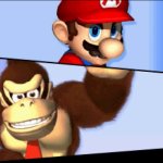 Mario and Donkey Kong meme