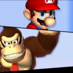 Mario and Donkey Kong template