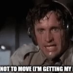 If I move, I die | ME TRYING NOT TO MOVE (I'M GETTING MY HAIRCUT) | image tagged in gifs,barber | made w/ Imgflip video-to-gif maker