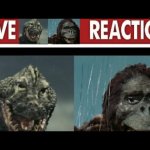 Live godzilla and kong reaction meme