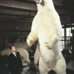 Giant polar bear