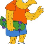 Hans Moleman As Bart Simpson