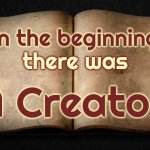 In The Very Beginning | In the beginning; there was; A Creator | image tagged in blank bible,creation,what came first,god religion universe,memes | made w/ Imgflip meme maker