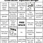 Character bingo