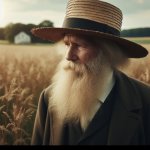 German man with beard and hat
