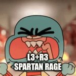 I don't know what to title this (I'm a big god of war fan) | L3+R3
SPARTAN RAGE | image tagged in gifs,god of war,funny | made w/ Imgflip video-to-gif maker