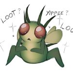cute loot bug template