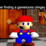 Goofy ahhh videos | Me after finding a gametoons cringey video: | image tagged in gifs,gametoons,cringe | made w/ Imgflip video-to-gif maker