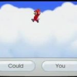 Super Mario Shut the F*** Up GIF Template