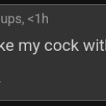 Oh yeah stroke my cock with that attention