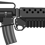 M16A2 with M203 Grenade-Launcher(Re-Arranged)