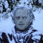 Jack Nicholson frozen the shining