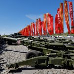 Captured NATO Artillery in Moscow