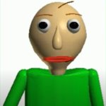 baldi blank face