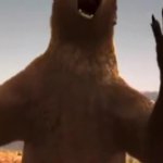 Bear roar GIF Template