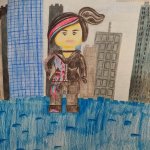 Lucy Wyldstyle drawing (Lego movies) meme