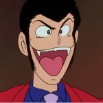 lupin laughing