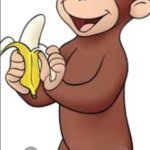 Curious George calling template