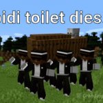 Minecraft | Skibidi toilet dies. Me: | image tagged in gifs,minecraft | made w/ Imgflip video-to-gif maker