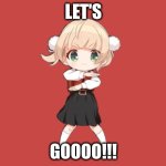 twilightcore | LET'S; GOOOO!!! | image tagged in anime girl dance | made w/ Imgflip meme maker