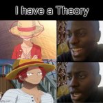 I have A theory | I have a Theory | image tagged in oh yeah oh no,onepiece,fun,memes | made w/ Imgflip meme maker