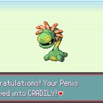 Your penis evolved into Cradily