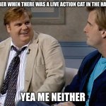 But Really, Does Anybody Remember That Movie | REMEMBER WHEN THERE WAS A LIVE ACTION CAT IN THE HAT MOVIE; YEA ME NEITHER | image tagged in remember that time,memes | made w/ Imgflip meme maker