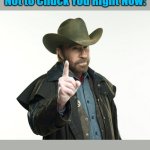 Pun Fu | Gimme Just Nun Reason  
Not to Chuck You Right Now:; OzwinEVCG; Pun Fu | image tagged in memes,chuck norris finger,pun fu,martial arts,put up or chuck up,reasons | made w/ Imgflip meme maker