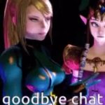 Zero Suit Samus Goodbye chat GIF Template