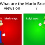 Mario Bros. Views in FireMayro's Style