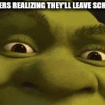 10th grade realization | 10TH GRADERS REALIZING THEY'LL LEAVE SCHOOL SOON... | image tagged in gifs,relatable,realization,school,sudden realization,funny | made w/ Imgflip video-to-gif maker