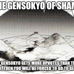 The Gensokyo of Shame meme