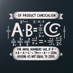 legge di annullamento del prodotto