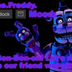 Funtime Freddy announcement