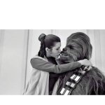 Chewbacca Lea kissing
