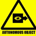 SCP Warning AUTONOMOUS OBJECT Label