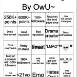 Stupid bingo by owu re-uploaded by Ayden