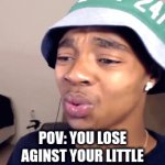 NOO | POV: YOU LOSE AGINST YOUR LITTLE BOTHER IN CALL OF DUTY | image tagged in gifs,funny | made w/ Imgflip video-to-gif maker