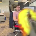 Tyler gets rocket launched in the face GIF Template